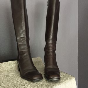 Gianni Bini tall leather boots, size 6